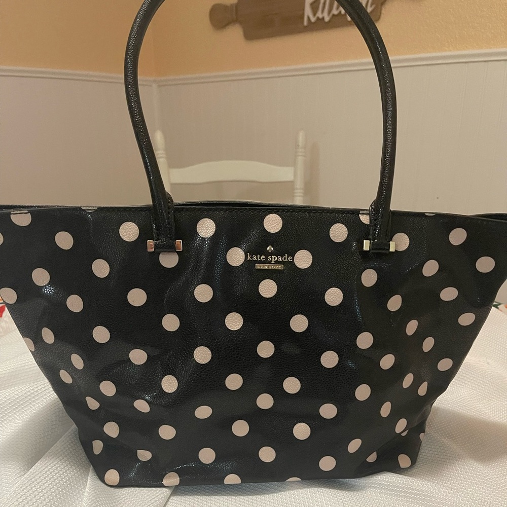 Polka dot Kate Spade bag